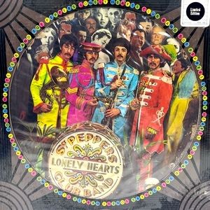 THE BEATLES - Sgt. Peppers Lonely Hearts LP PICTURE DISC Capitol Yinyl